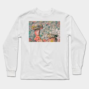 There's My Waiter - Colorful Abstract Long Sleeve T-Shirt